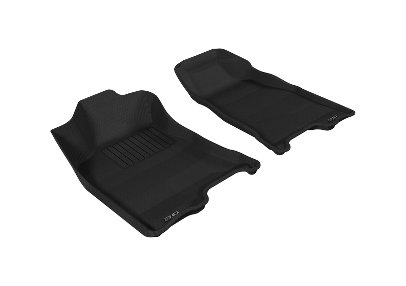 GMC Canyon Floor Mats - Front - 3D MAXpider - Kagu - Gray - `04-`12